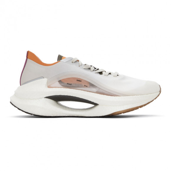 Soulland White and Orange Li-Ning Edition Shadow Sneakers - ARHQ357-1