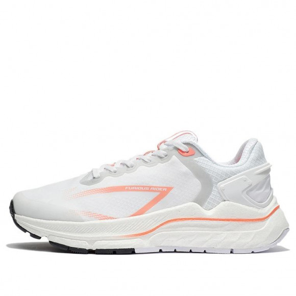 Li-Ning (WMNS) Furious Rider 5 'White Orange' Marathon Running Shoes ARZR002-14 - ARZR002-14