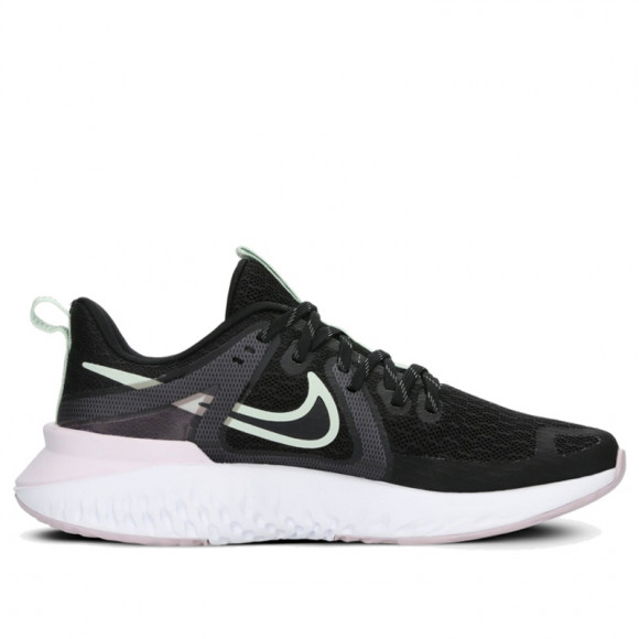 Nike Womens WMNS Legend React 2 'Black Iced Lilac' Black/Pistachio Frost/Iced Lilac Marathon Running Shoes/Sneakers AT1369-009 - AT1369-009