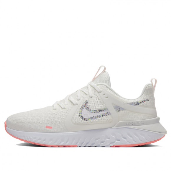 mediodía Plausible basura Nike Womens WMNS Legend React 2 Summit White Marathon Running  Shoes/Sneakers AT1369 - Nike x MMW Dri-Fit SS Top - 102