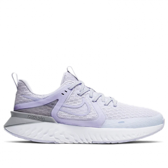 Nike Womens WMNS Legend React 2 'Purple Agate' Amethyst Tint/Purple Agate Marathon Running Shoes/Sneakers AT1369-500 - AT1369-500