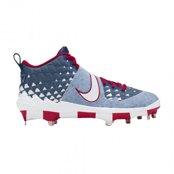 Nike Force Zoom Trout 6 Premium 'Denim' | Blue | Men's Size 9 - AT3880-400