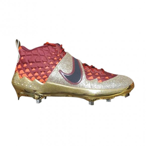 Nike Force Zoom Trout 6 Premium 'Red Gold' | Men's Size 13 - AT3880-600