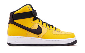 Nike Air Force 1 High '07 Strap 'Yellow Ochre' Yellow Ochre/Black-White Sneakers/Shoes AT4963-700 - AT4963-700