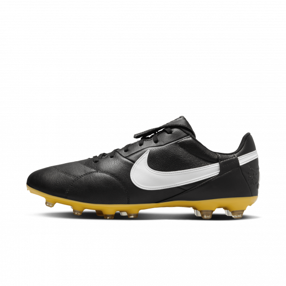 NikePremier 3 low top voetbalschoenen (stevige ondergrond) - Zwart - AT5889-005