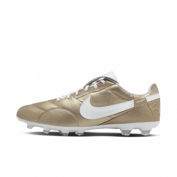 Scarpa da calcio a taglio basso per terreni duri Nike Premier 3 - Marrone - AT5889-200
