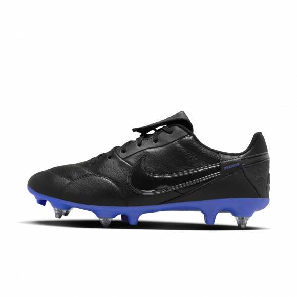 Chaussure de foot à crampons pour terrain gras NikePremier 3 - Noir - AT5890-007