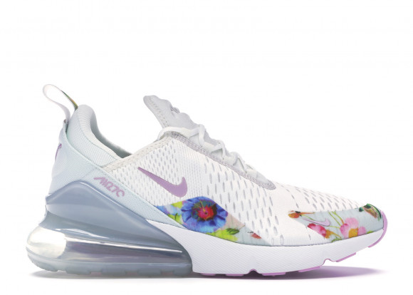 black and white floral nike air max 270