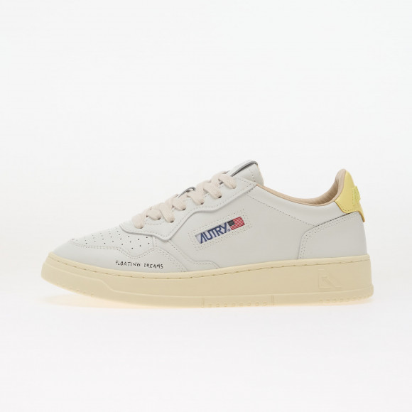 Sneakers Autry Medalist Low Man White/ Lemon - AULMDL02