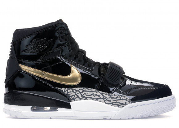 air jordan legacy 312 black gold