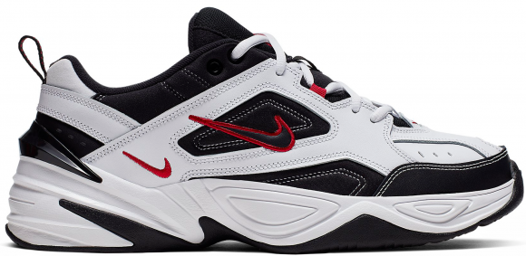 nike m2k tekno white red