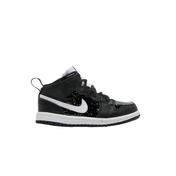 Air Jordan 1 Mid SE TD 'Black Glitter' - AV5172-001