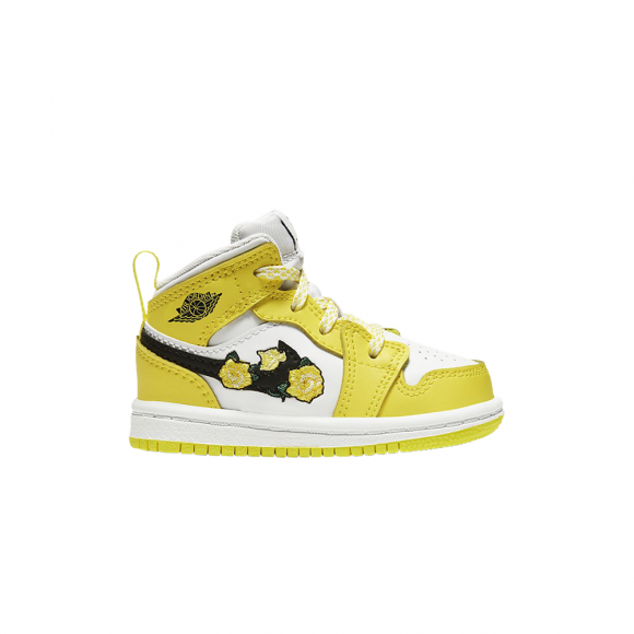 Air Jordan 1 Mid SE TD 'Rose Patch - Dynamic Yellow' - AV5172-700