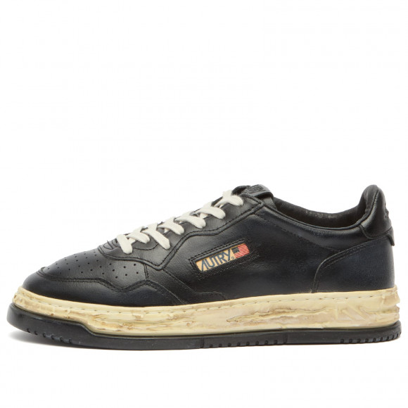 Autry Men's x Mihara Yasuhiro Super Vintage Medalist Low Black - AVLMMMY2