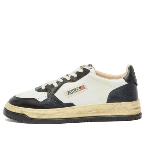 Autry Men's x Mihara Yasuhiro Super Vintage Medalist Low White/Black - AVLMMMY3