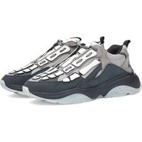 AMIRI Bone Runner Sneakers in Black/Grey - AW22MFS001-BGN