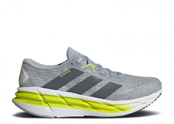 adidas Adistar 4 'Halo Silver Solar Slime' | Grey | Men's - Adistar-4