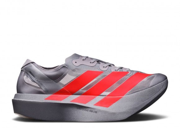 adidas Adizero Adios Pro Evo 2 'Silver Metallic Lucid Red' | Men's - Adizero-Adios-Pro-Evo-2