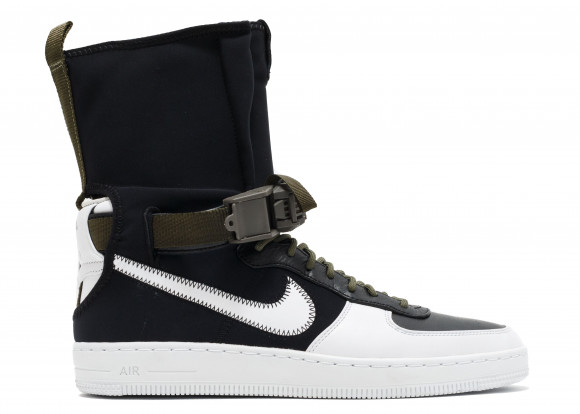 Nike Acronym x NikeLab Air Force Downtown 1 Hi SP 'Black White' | Men's - Air-Force-Downtown-1