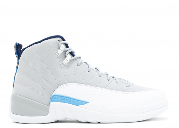 Air Jordan 12 Retro 'Grey University Blue' | Men's - Air-Jordan-12-