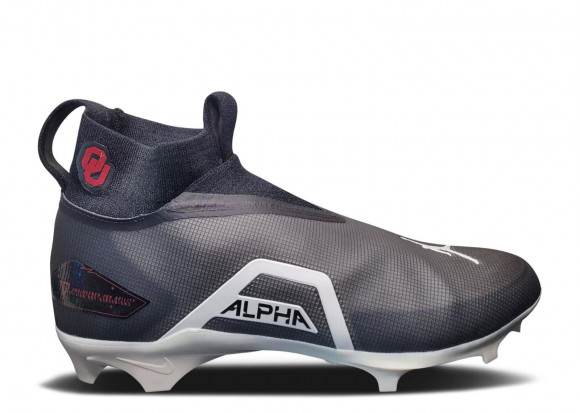 Air Jordan Alpha Menace Elite 3 Wide 'Oklahoma' PE | Black | Men's - Alpha-Menace-Elite-3