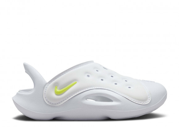 Nike Aqua Swoosh Sandal TD 'White Volt' | Infant - Aqua-Swoosh-Sandal