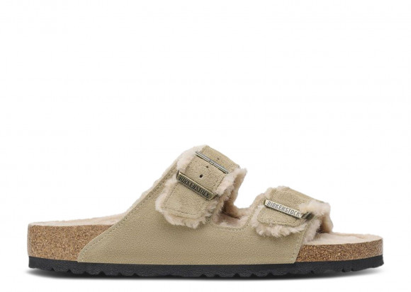 Puma Wmns Arizona Shearling Suede Leather 'Taupe' | Cream | Women's - Arizona