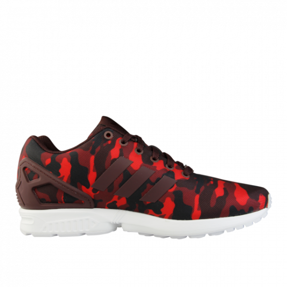 adidas zx flux burgundy camo
