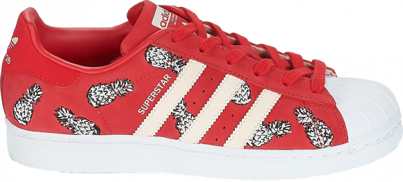 adidas Superstar Shoes Scarlet Womens 