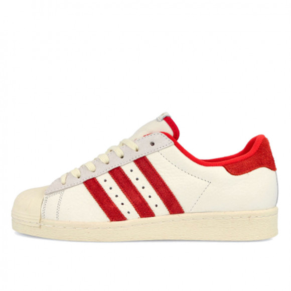 adidas Superstar DLX White Red - B35982