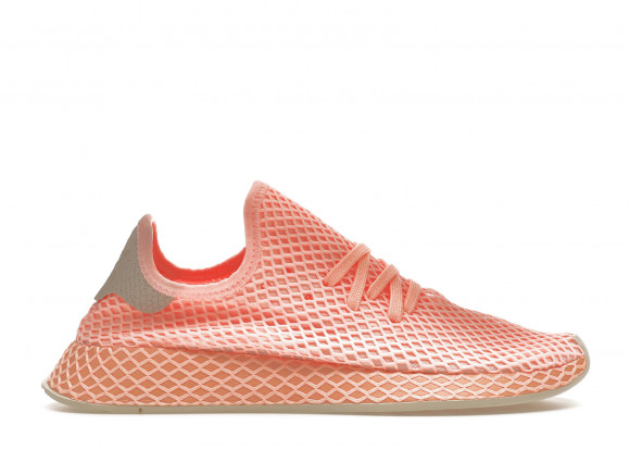 Adidas Womens WMNS Deerupt 'Clear Orange' Clear White Marathon Shoes/Sneakers B41727