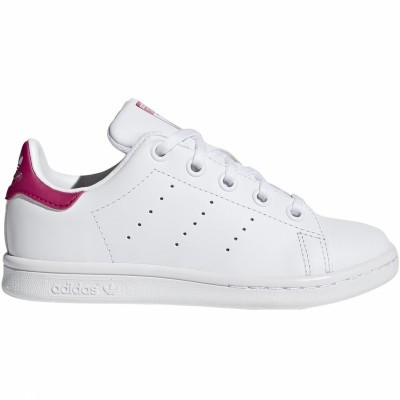 Stan Smith J 'White Bold Pink' - BA8377