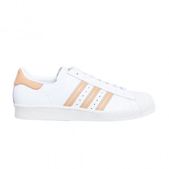 adidas Superstar 80s 'White Gold Metallic' | Men's Size 5.5 - BB2229