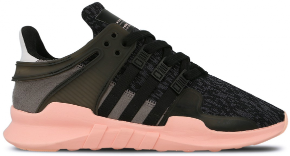 Adidas Equipment Support ADV W Black Pink Marathon Running Shoes/Sneakers