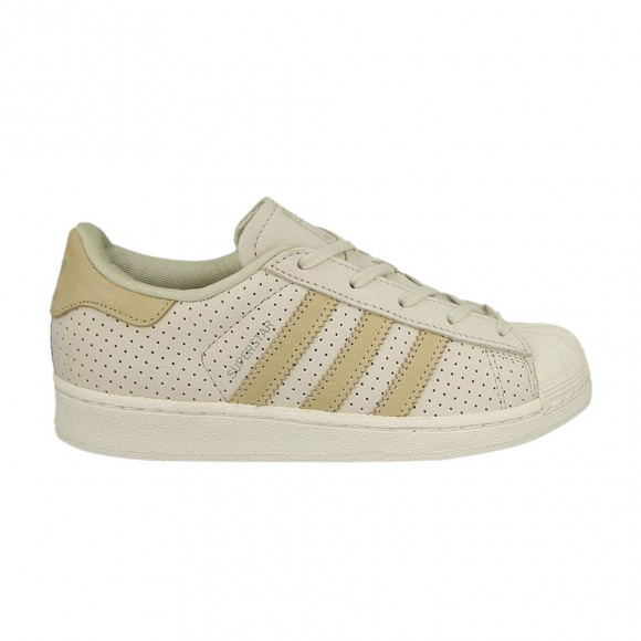 Adidas Superstar Fashion C 'Clear Brown Linen Khaki' | Cream | Kid's Size 11.5 - BB2526
