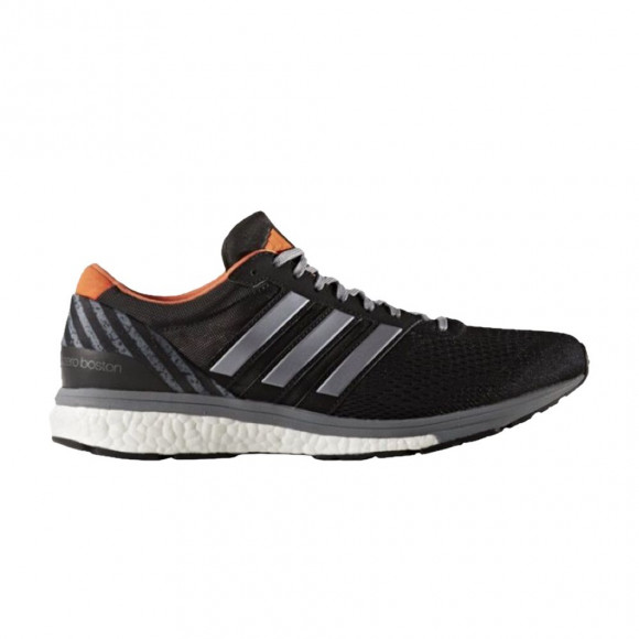 Adidas Adizero Boston 6 GFX 'Black Energy Orange' | Men's Size 8 - BB3428