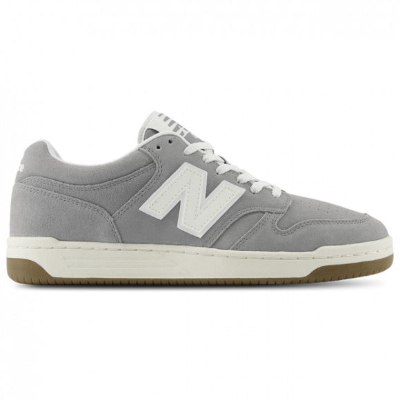 New Balance 480 Men Shoes - Grey - Size: 6.5 - Leather - Foot Locker - BB480LSG