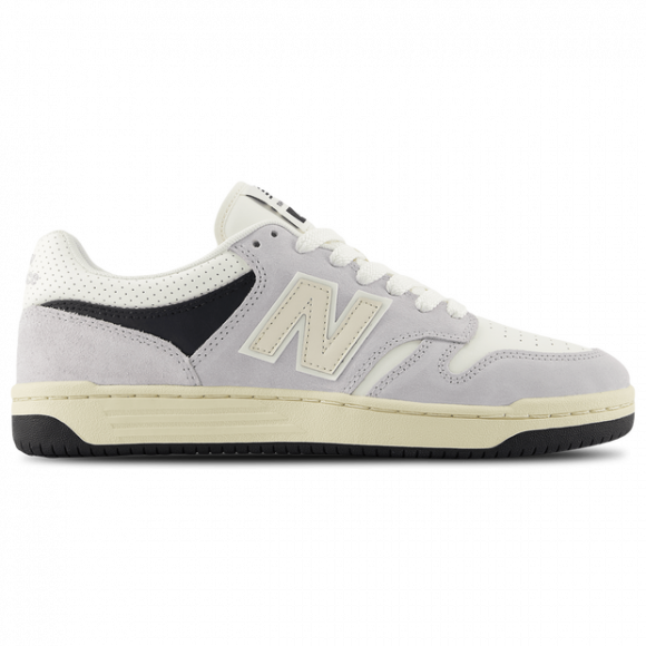 New Balance Unisex 480 Sneakers - Grey/White - BB480PEG