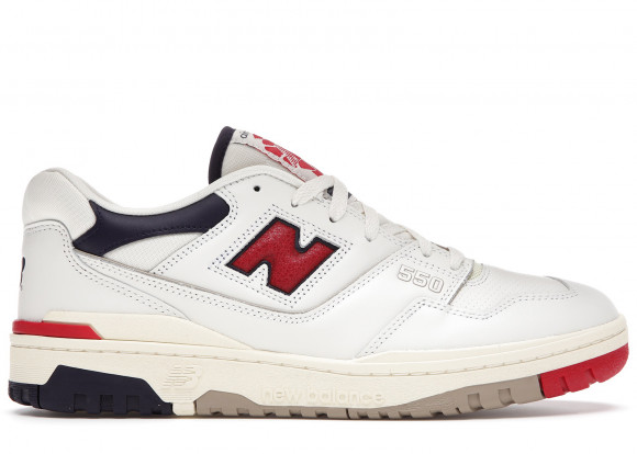New Balance 550 Aime Leon Dore White Navy Red (2021) - BB550A3