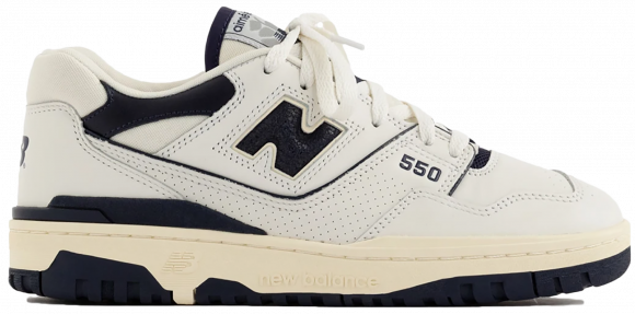 New Balance 550 Aime Leon Dore White Navy - BB550ALF