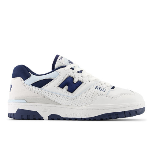 New Balance 550, Sneakers, Chaussures, white/dark blue - BB550NQB
