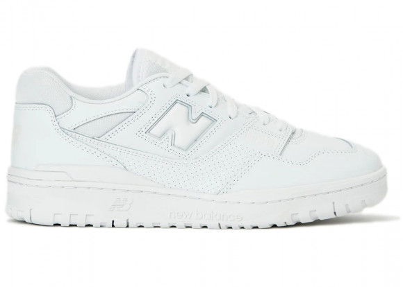 New Balance Hombre 550 in Blanca, Leather, Talla 40 - BB550WWW