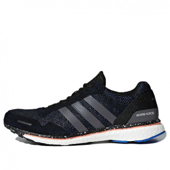 adidas ADIOS W Black/Grey Marathon Running Shoes (SNKR/Women's)