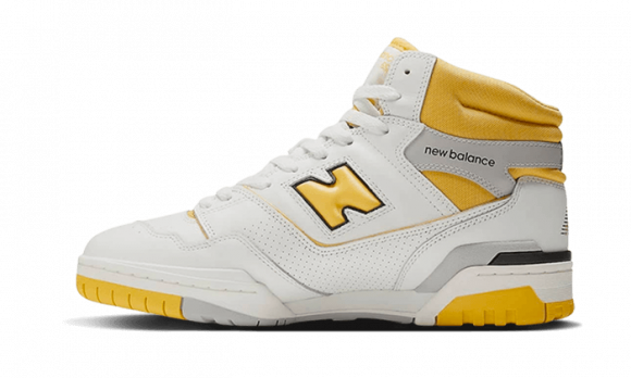 New Balance Homens 650 in Cinza, Leather - BB650RCG