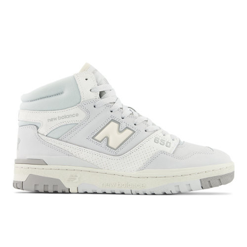 New Balance Homens 650R in Cinza, Leather - BB650RGG