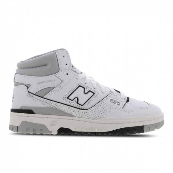 New Balance Hombre 650 in Blanca/Gris, Leather, Talla 36 - BB650RWC