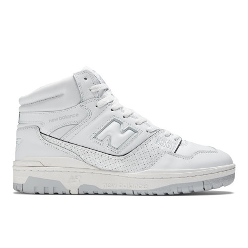 New Balance Men's 650 in White Leather - BB650RWW