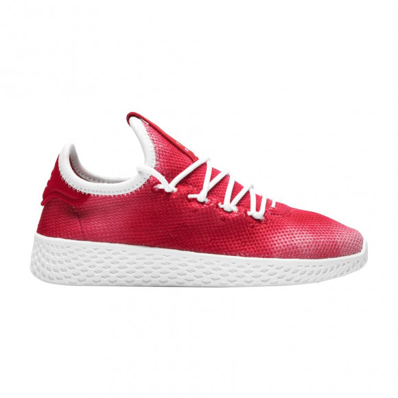 Pharrell x Tennis Hu C 'Scarlet White' - BB6838