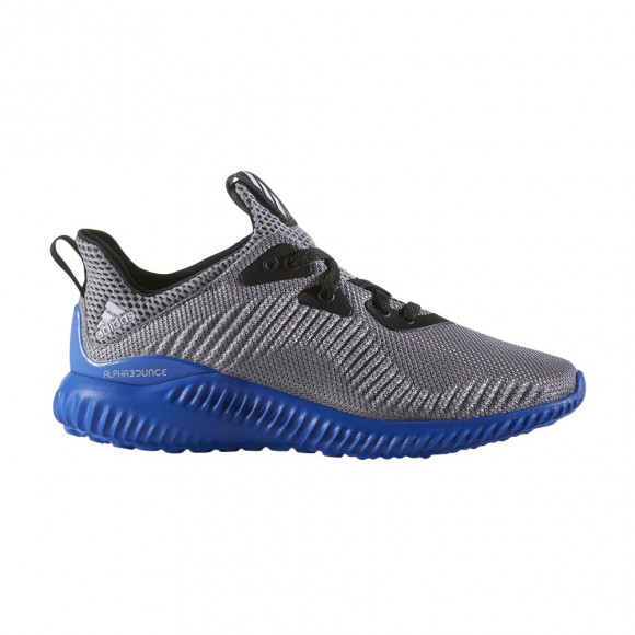 Adidas Alphabounce J 'Onyx Blue' | Grey | Kid's Size 5 - BB7093