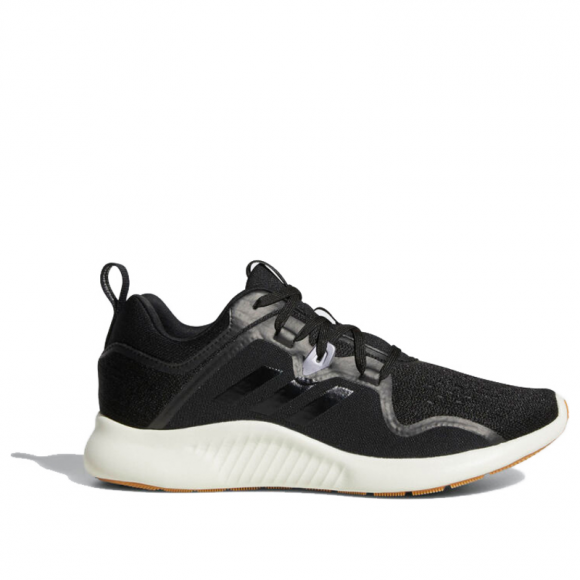 Adidas Womens WMNS EdgeBounce 'Core Black' Core Black/Core Black/Night Metallic Marathon Running Shoes/Sneakers BB7566 - BB7566